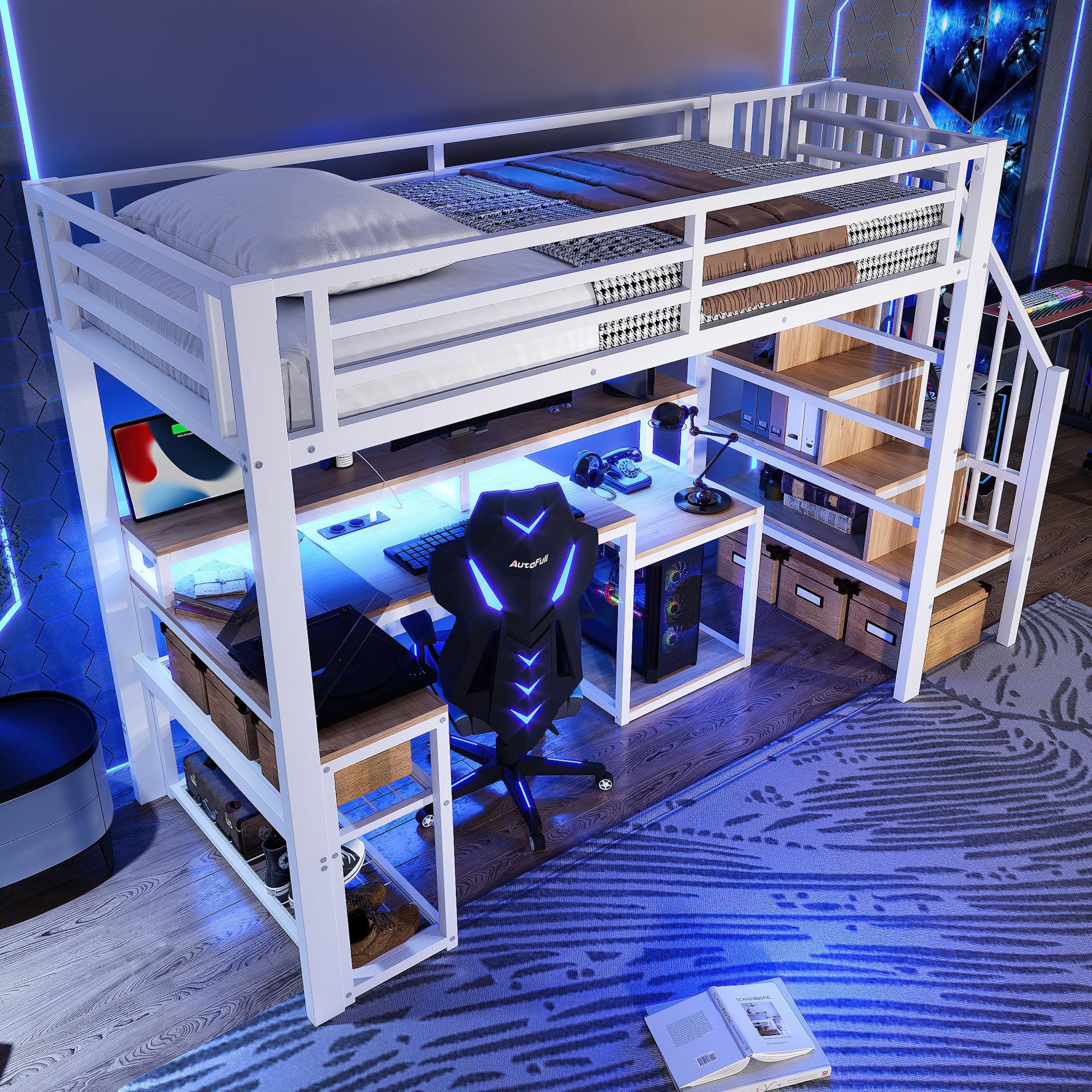 Voir la diapositive 5 : MERAX Lit mezzanine