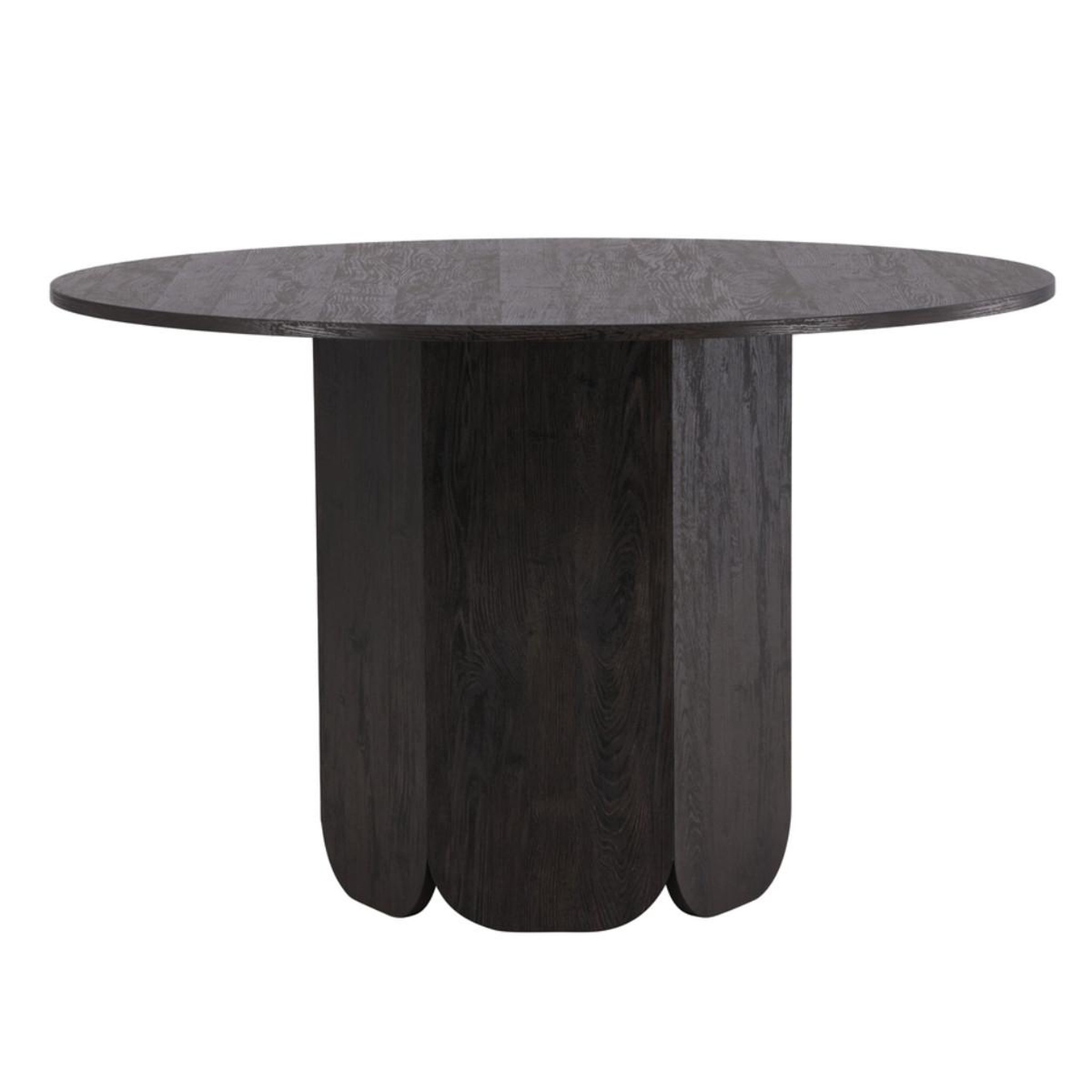 Paris Prix Table à manger ronde  tekla  120cm noir