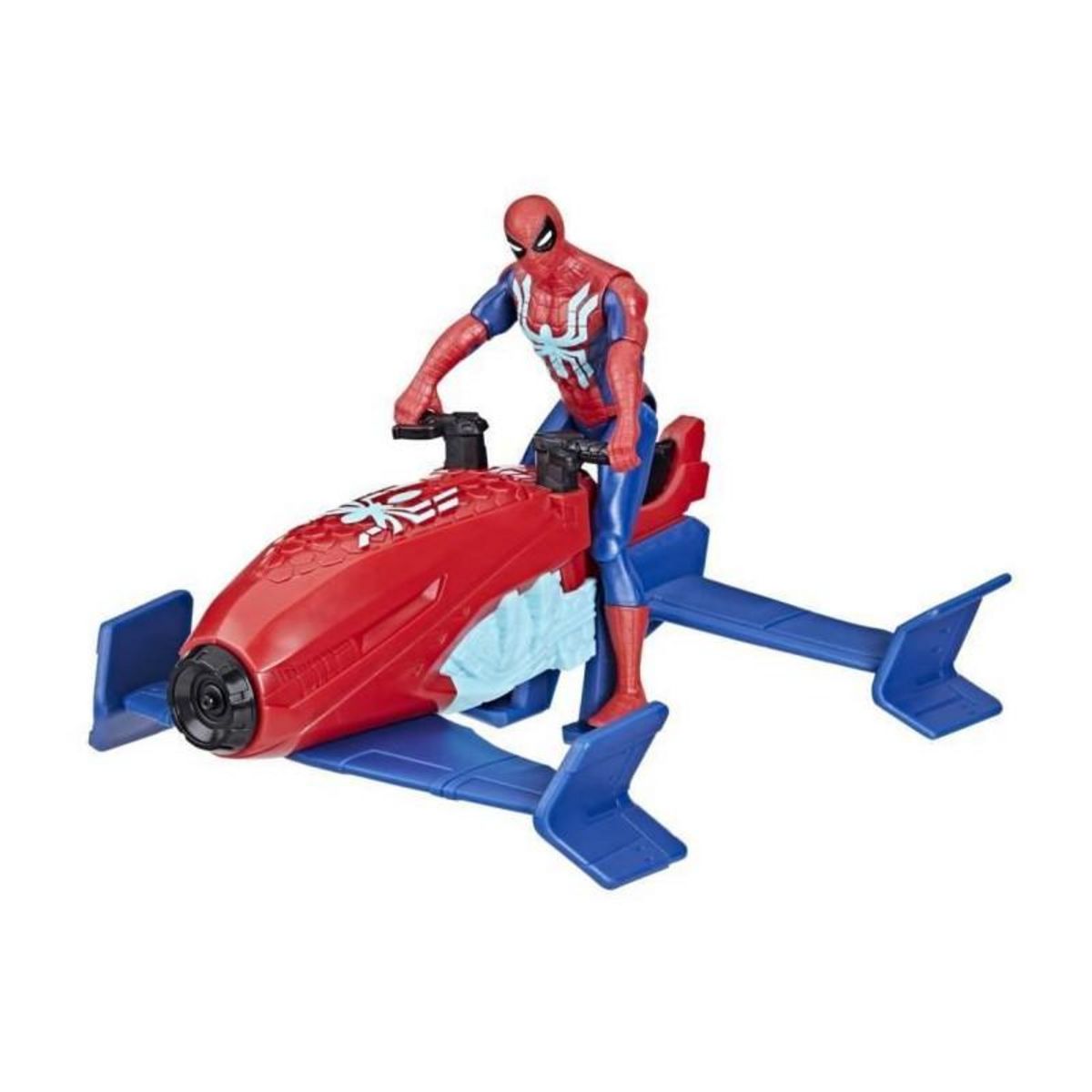 HASBRO Marvel Spider-Man, Epic Hero Series Web Splashers, coffret Spider-Man Hydro-Jet, figurine avec véhicule