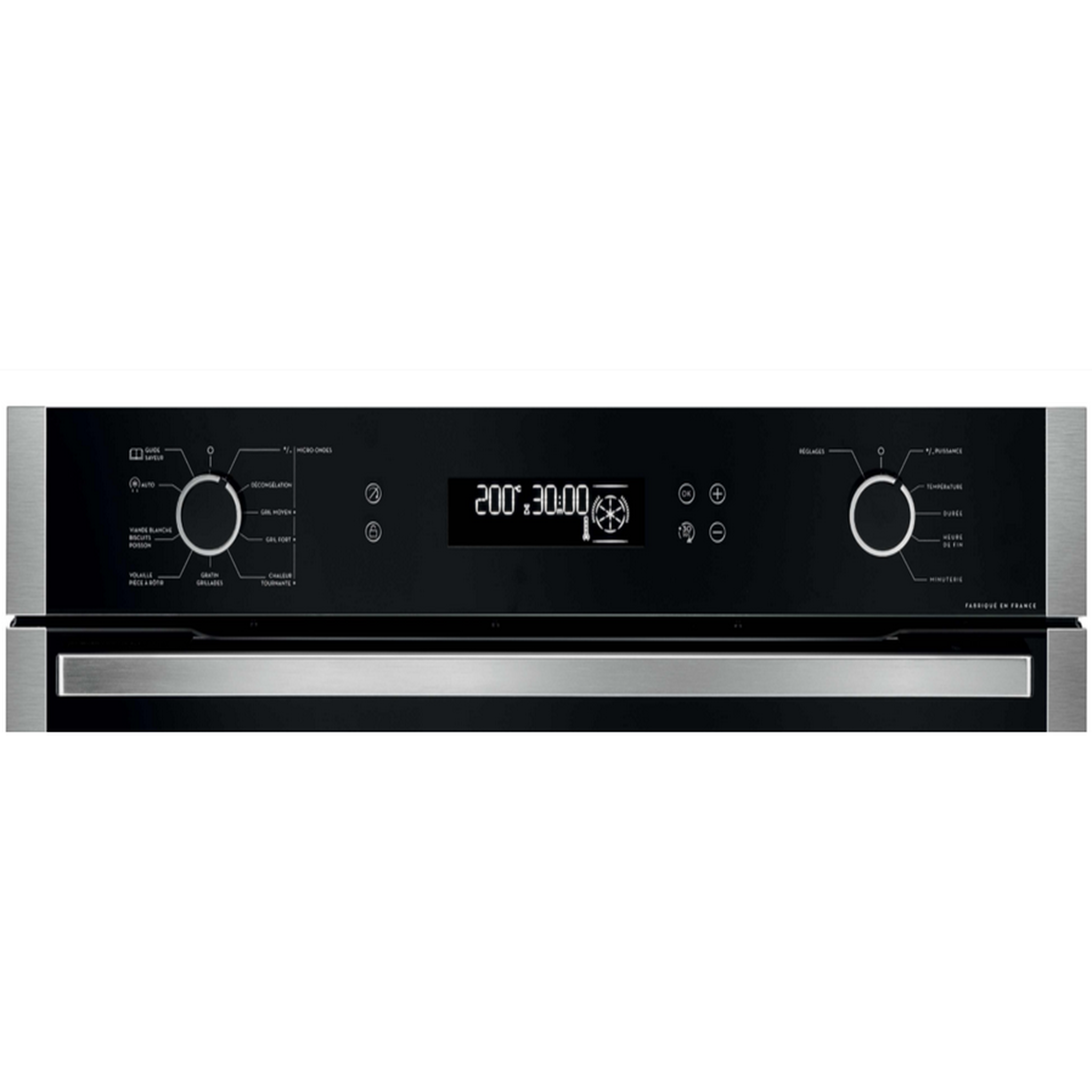 Voir la diapositive 2 : Sauter Micro-ondes encastrable 40l 1000w - SKC6302LX