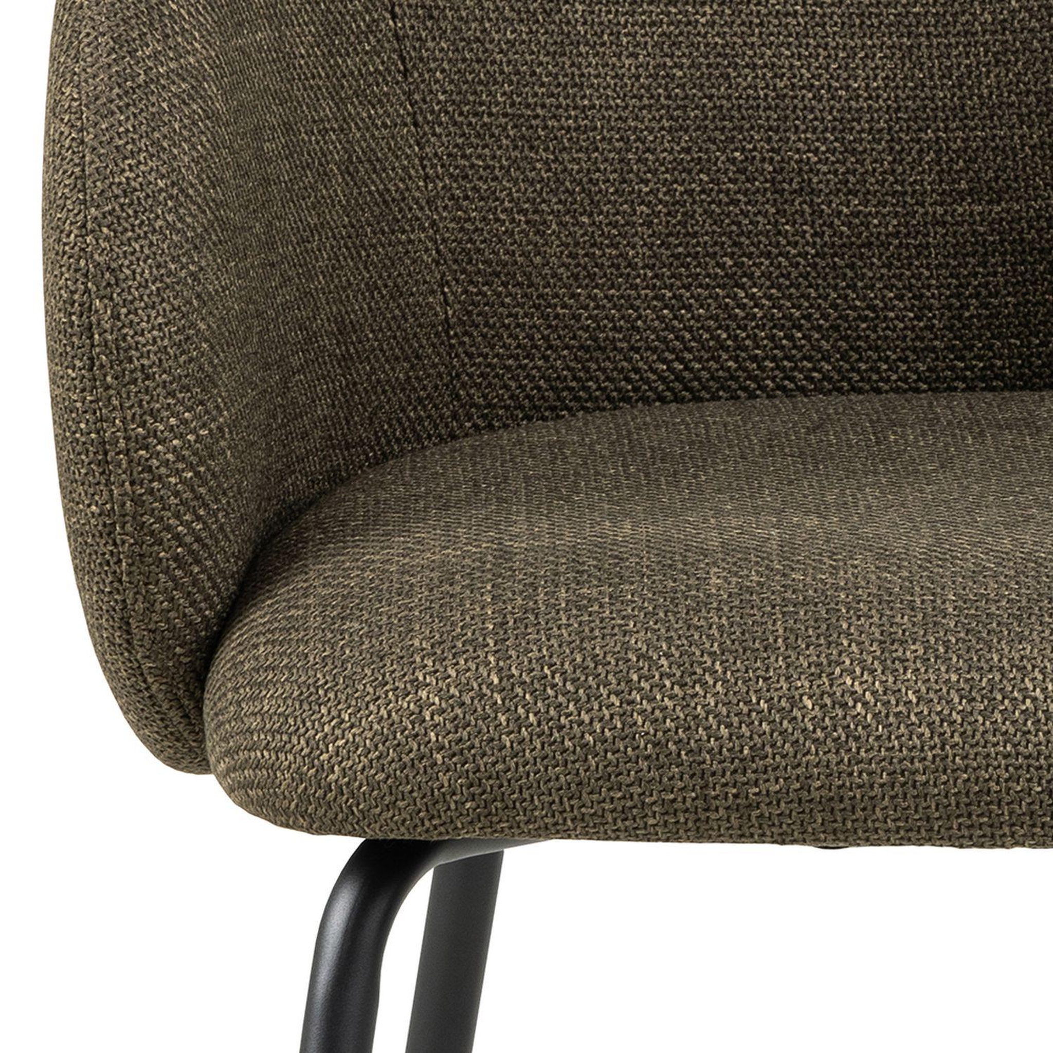 Voir la diapositive 6 : TOILINUX Lot de 2 chaises en tissu avec accoudoirs sören