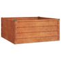 Voir la diapositive 2 : VIDAXL Lit sureleve de jardin rouille 100x100x45 cm acier corten