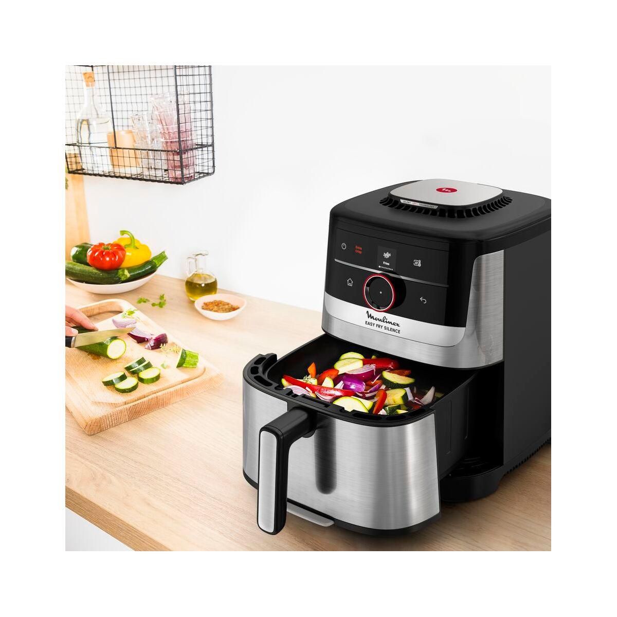MOULINEX Friteuse sans huile Easy Fry Silence Smart 5L EZ572DF0