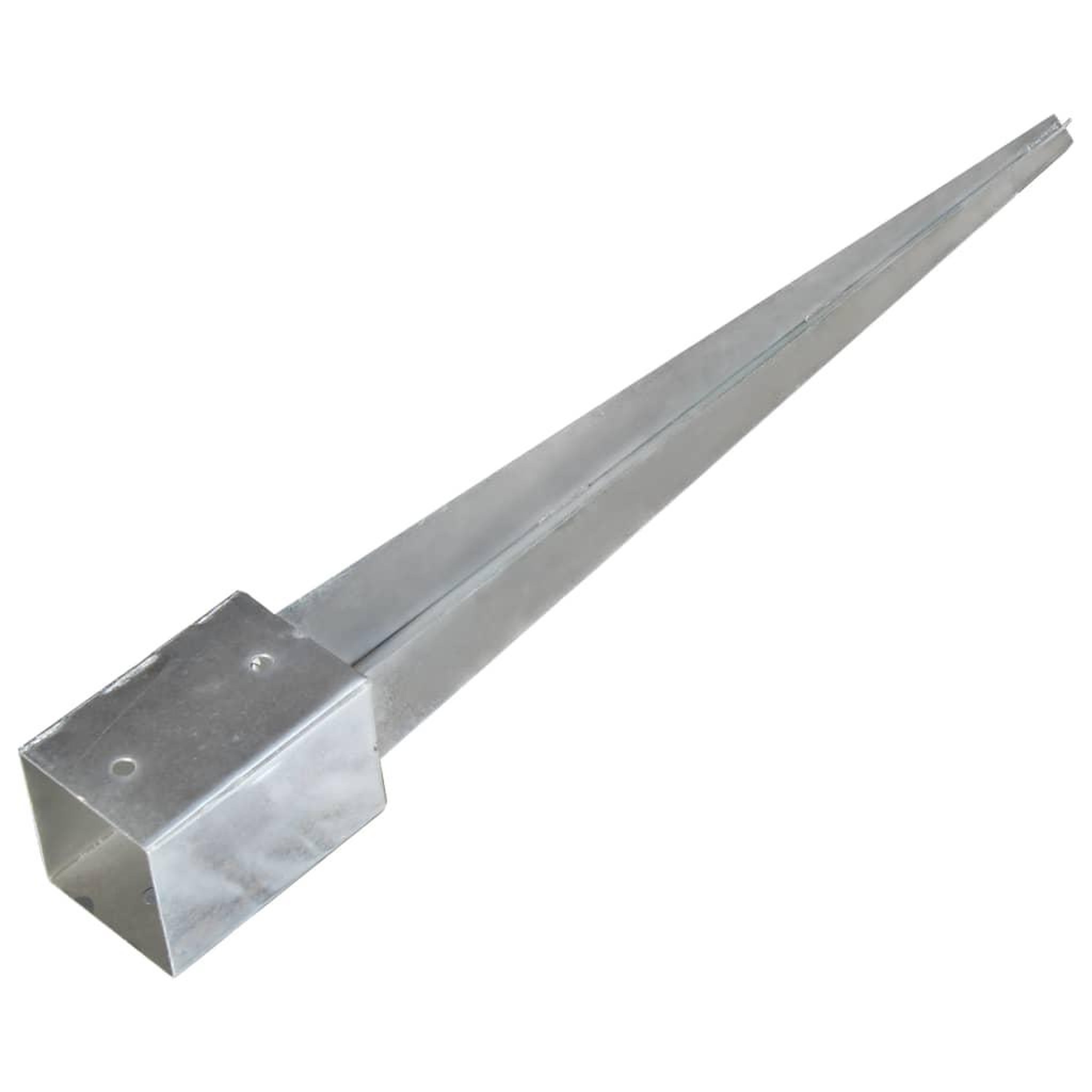 Voir la diapositive 4 : VIDAXL Piquets au sol 12 pcs Argente 9x9x75 cm Acier galvanise