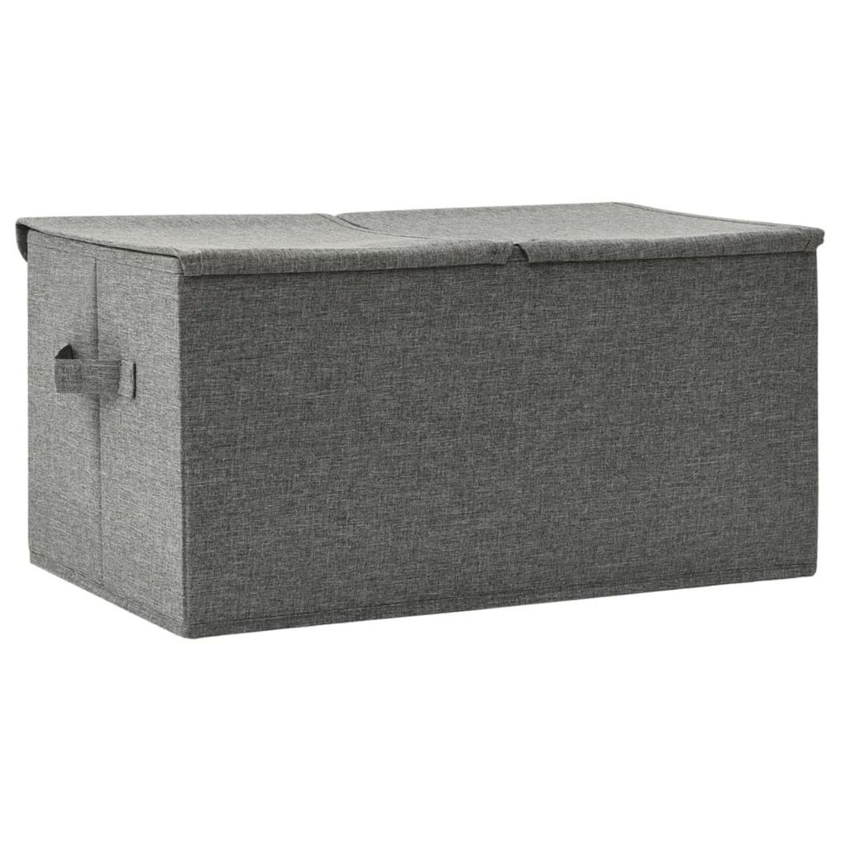 VIDAXL Boîte de rangement Tissu 50x30x25 cm Anthracite