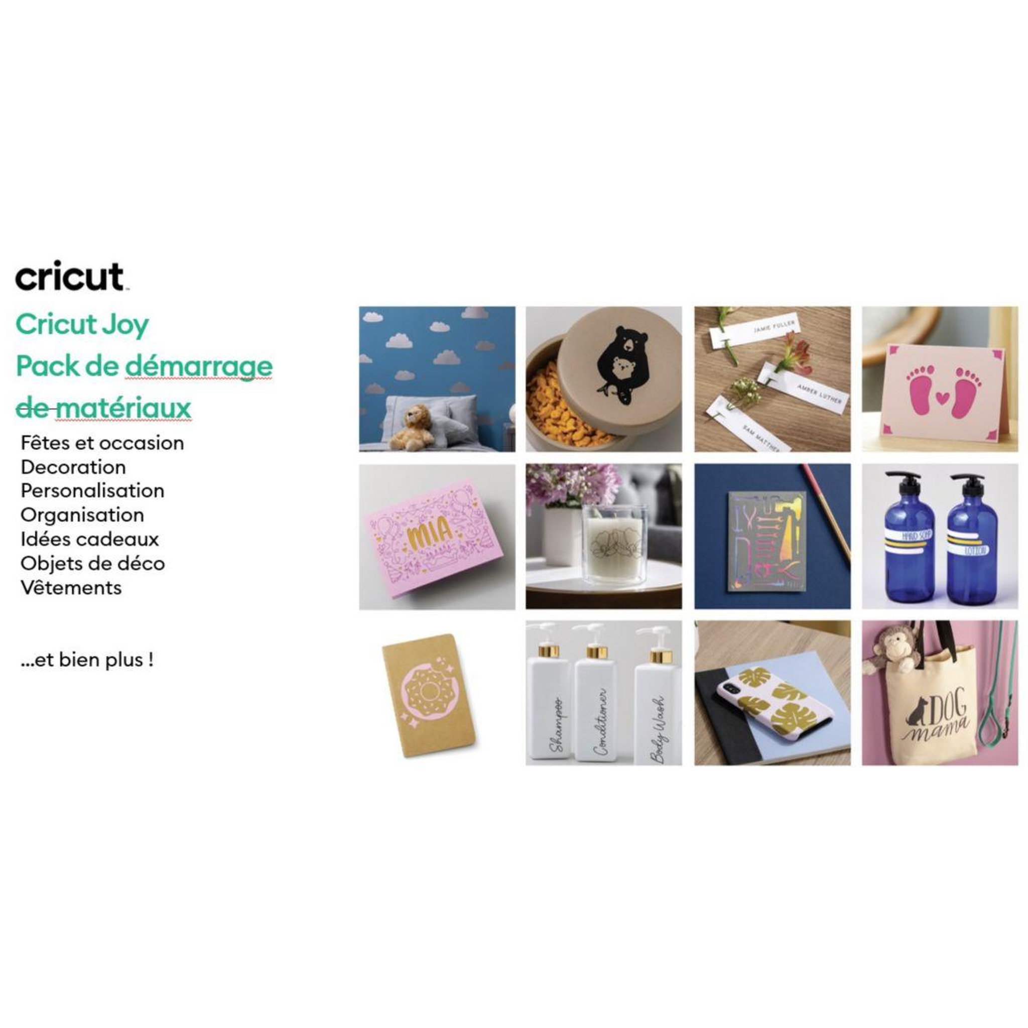 Voir la diapositive 3 : CRICUT Accessoire consommable Joy