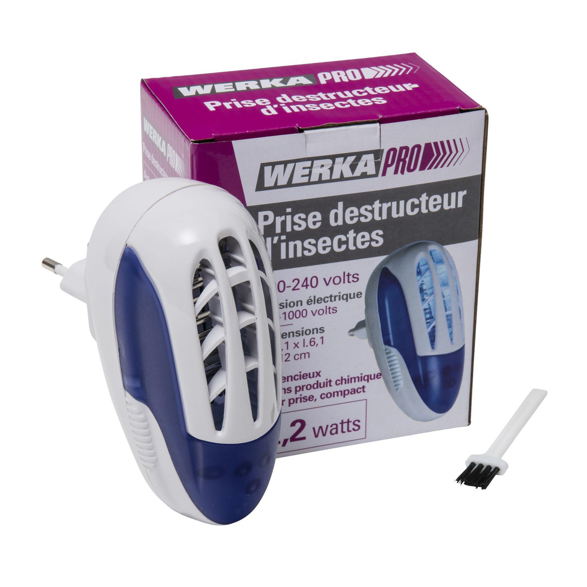 WERKAPRO Prise destructeur d'insectes werka pro