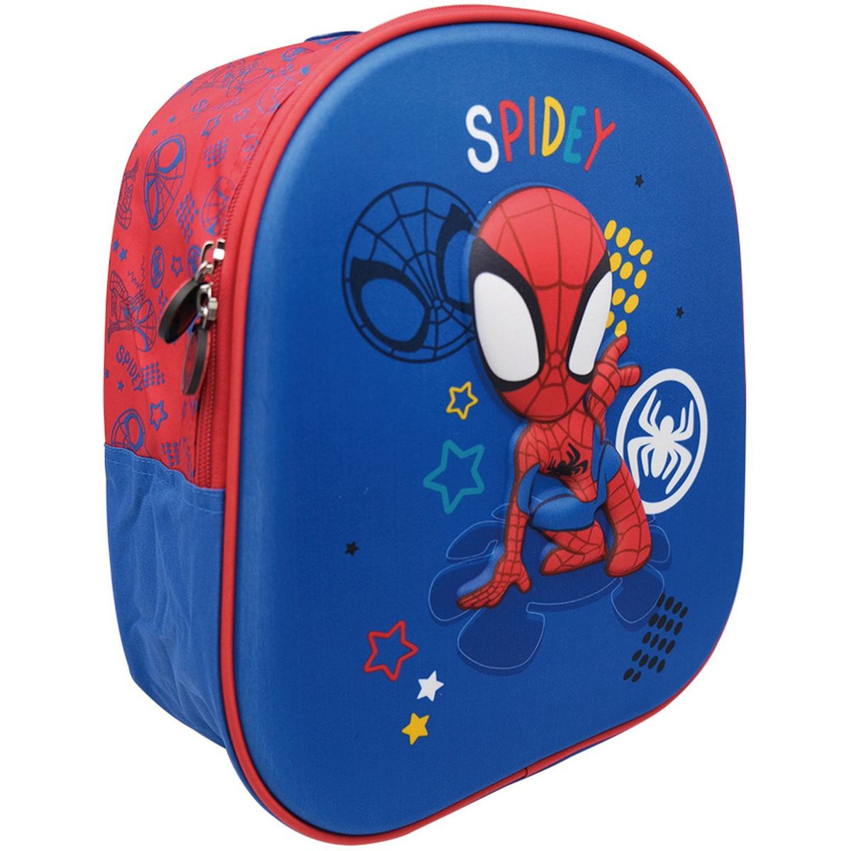 MARVEL Sac maternelle 3D bleu Spiderman