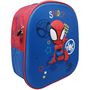 Voir la diapositive 2 : MARVEL Sac maternelle 3D bleu Spiderman
