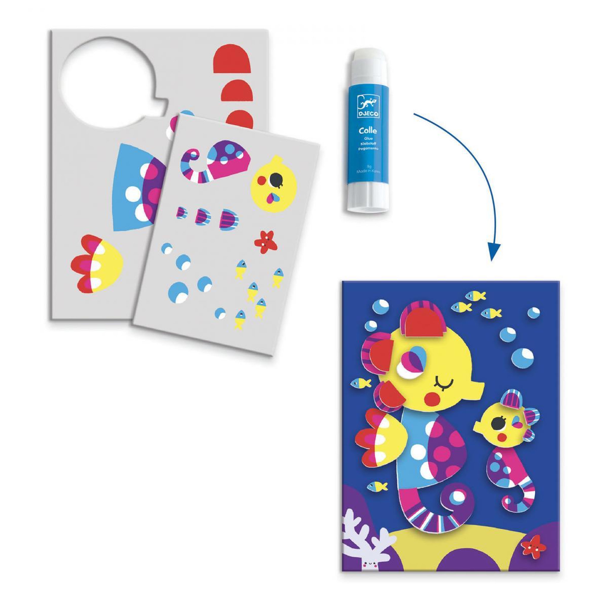 Voir la diapositive 5 : Djeco La mer et ses plaisirs coffret multiactivites