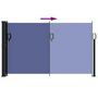 Voir la diapositive 5 : VIDAXL Auvent lateral retractable bleu 117x300 cm