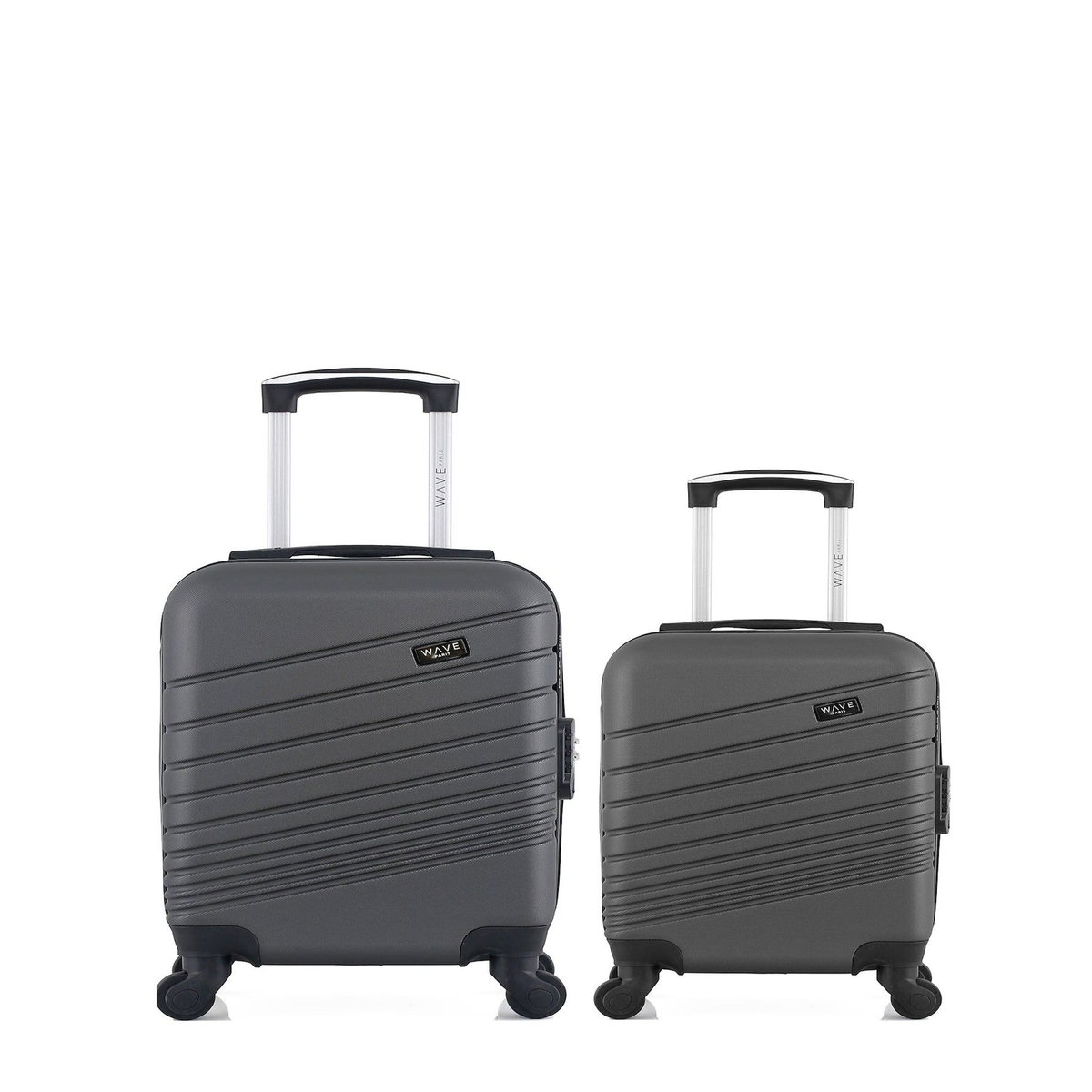 WAVE PARIS Lot de 2 - Valises cabine et cabine XXS TIGRE