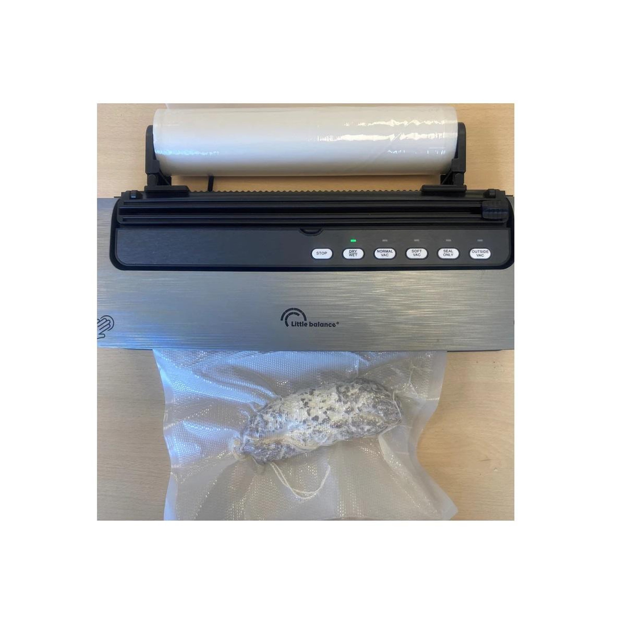 Voir la diapositive 3 : LITTLE BALANCE Appareil à emballage sous vide 150w gris - 8769