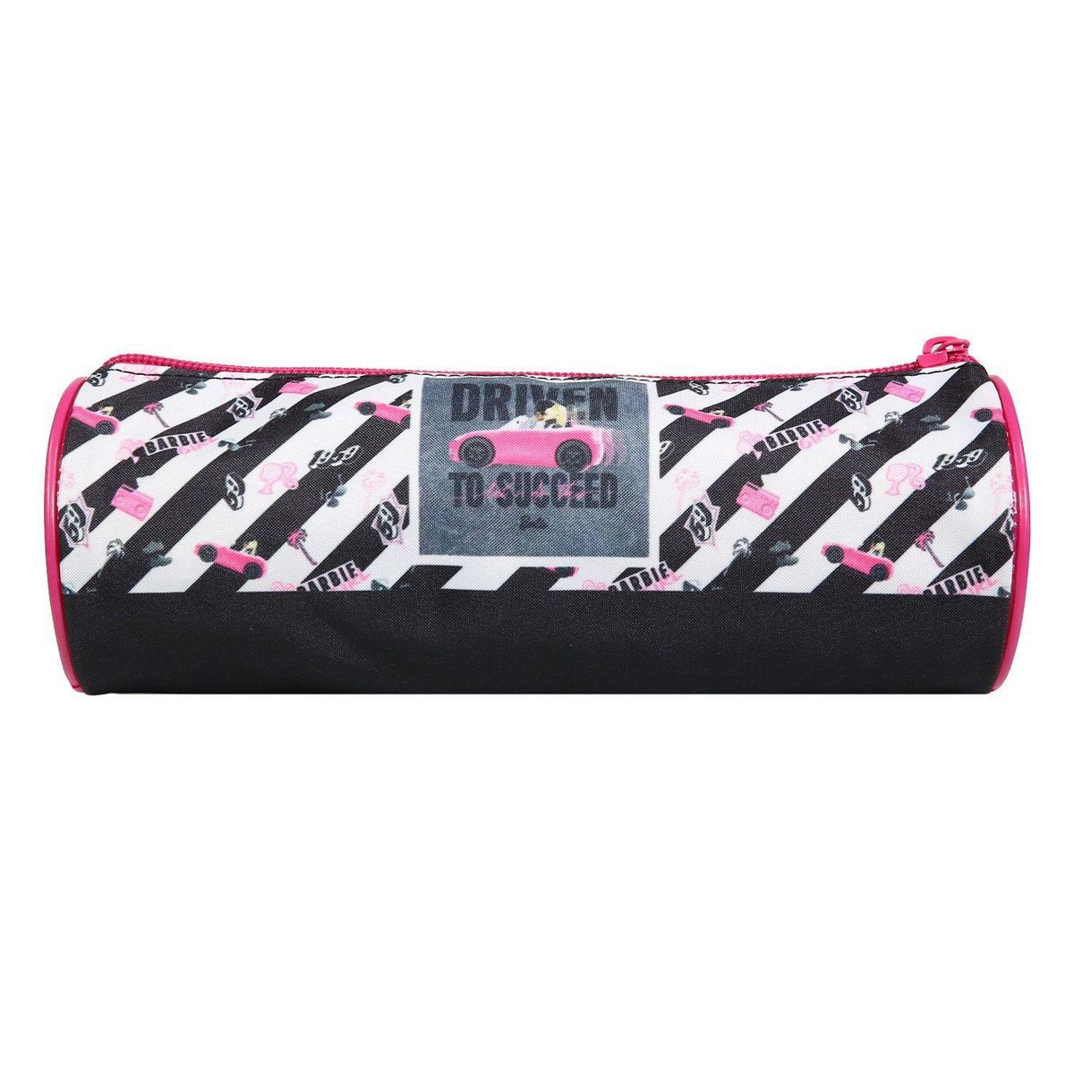 Bagtrotter BAGTROTTER Trousse scolaire ronde Barbie Voiture