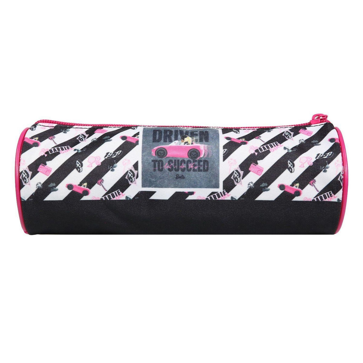 Bagtrotter BAGTROTTER Trousse scolaire ronde Barbie Voiture
