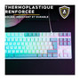 Voir la diapositive 6 : THE G-LAB Clavier Gamer - The G-Lab - KEYZ CAESIUM - RGB - Blanc & gris - TKL