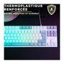 Voir la diapositive 6 : THE G-LAB Clavier Gamer - The G-Lab - KEYZ CAESIUM - RGB - Blanc & gris - TKL
