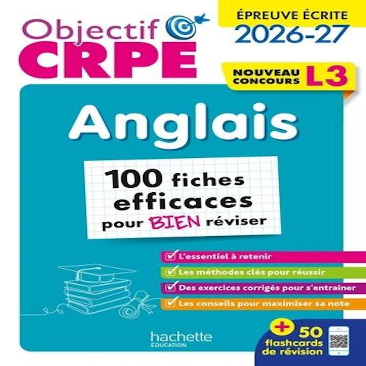 ANGLAIS L3. EPREUVE ECRITE - 100 FICHES EFFICACES POUR BIEN REVISER, Folacci Mathieu