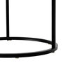 Voir la diapositive 5 : ATMOSPHERA Lot de 3 Tables d'Appoint Gigognes  Noan  54cm Noir