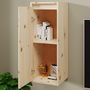 Voir la diapositive 3 : VIDAXL Armoire murale 30x30x80 cm Bois de pin massif