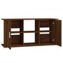 Voir la diapositive 6 : VIDAXL Support d aquarium chêne marron 121x41x58 cm bois d ingénierie