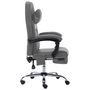 Voir la diapositive 3 : VIDAXL Chaise de bureau de massage Anthracite Similicuir