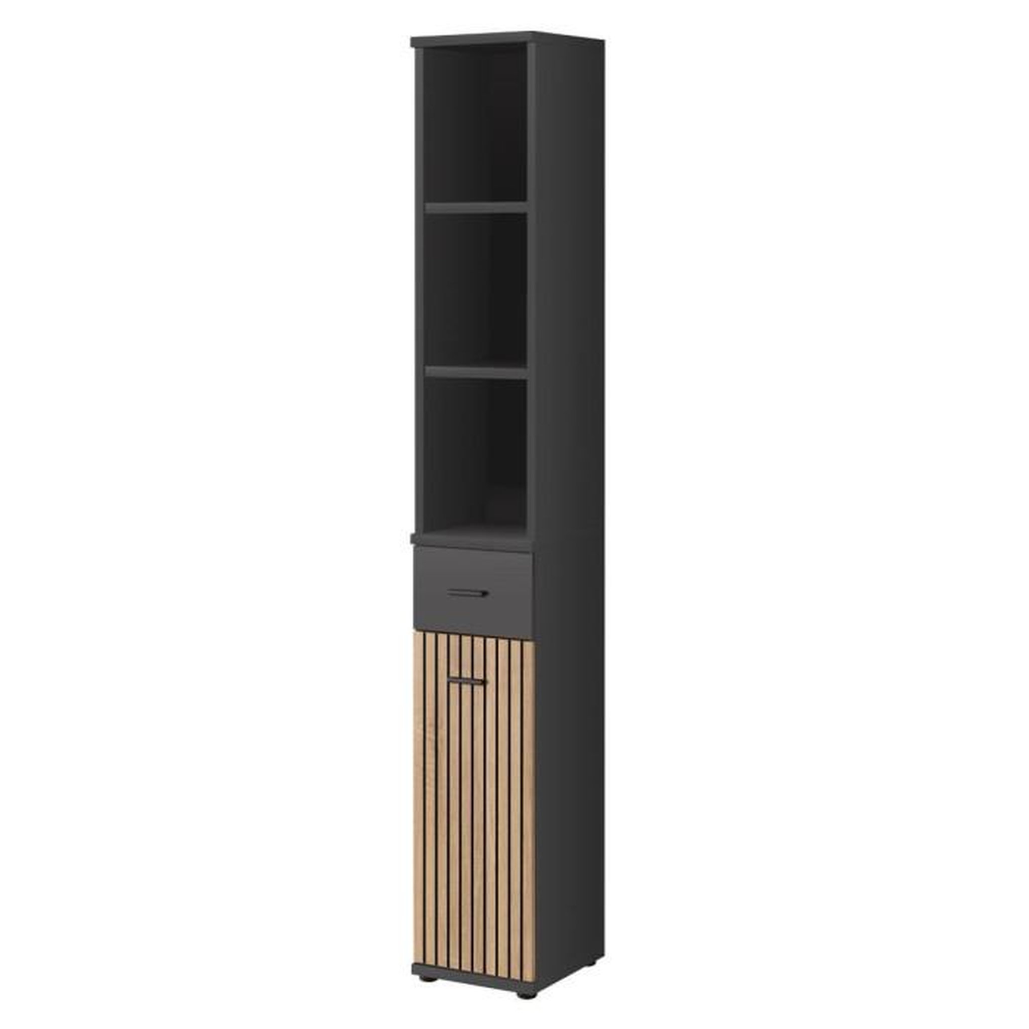 Paris Prix Colonne 2 Niveaux  Marco  203cm Gris & Naturel