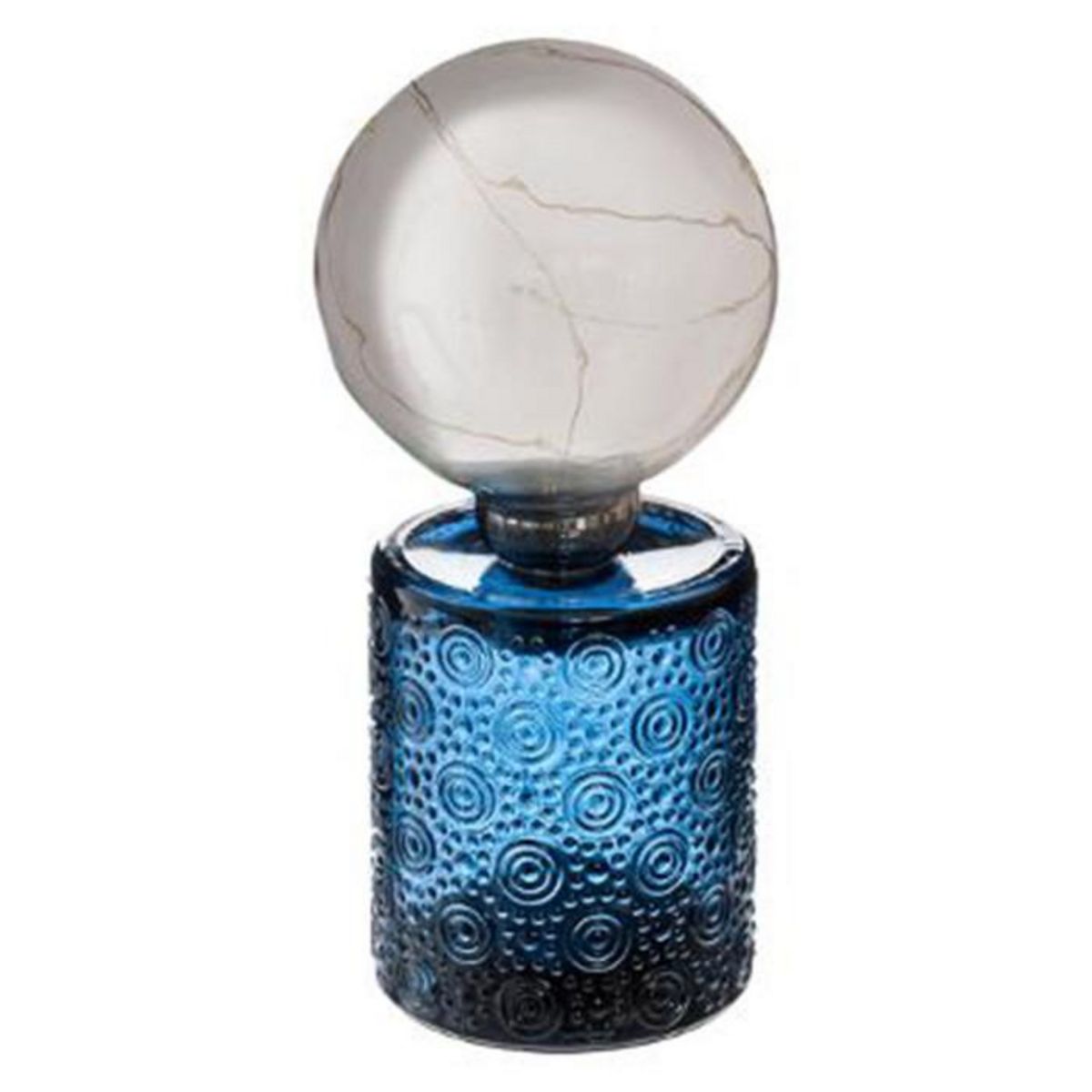 ATMOSPHERA Lampe à Poser en Verre  10 Led  22cm Multicolore