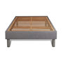 Voir la diapositive 5 : BODYCARE Ensemble 90x190 matelas BodyMax micro ressorts ensachés et mémoire de forme + sommier kit gris