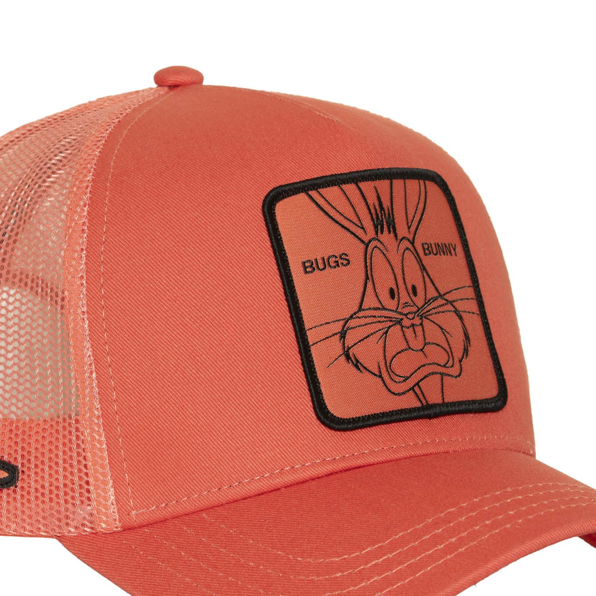 Voir la diapositive 3 : CAPSLAB Casquette trucker avec filet et patch looney tunes bug