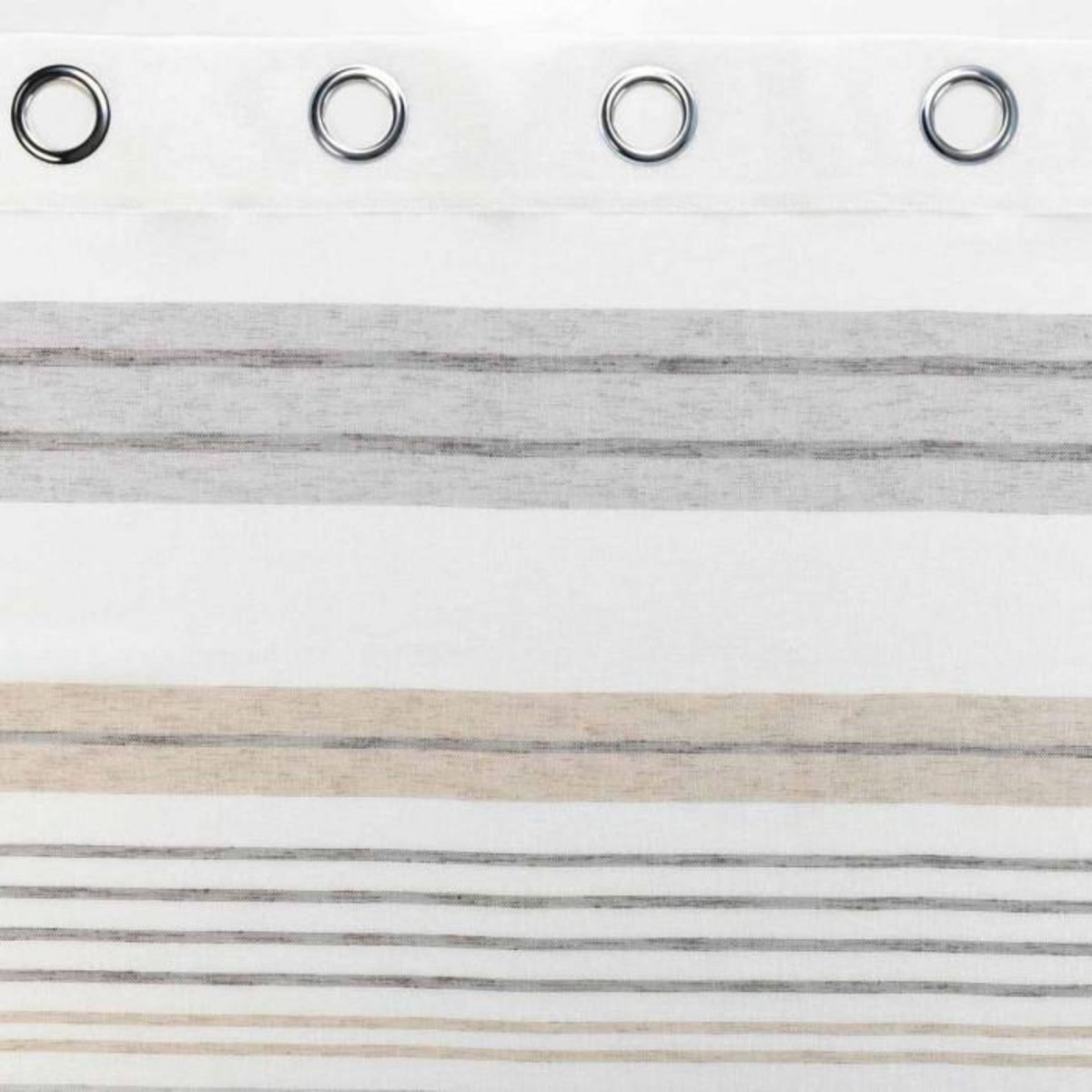 Paris Prix Rideau Voilage à Œillets  Zola  140x280cm Blanc