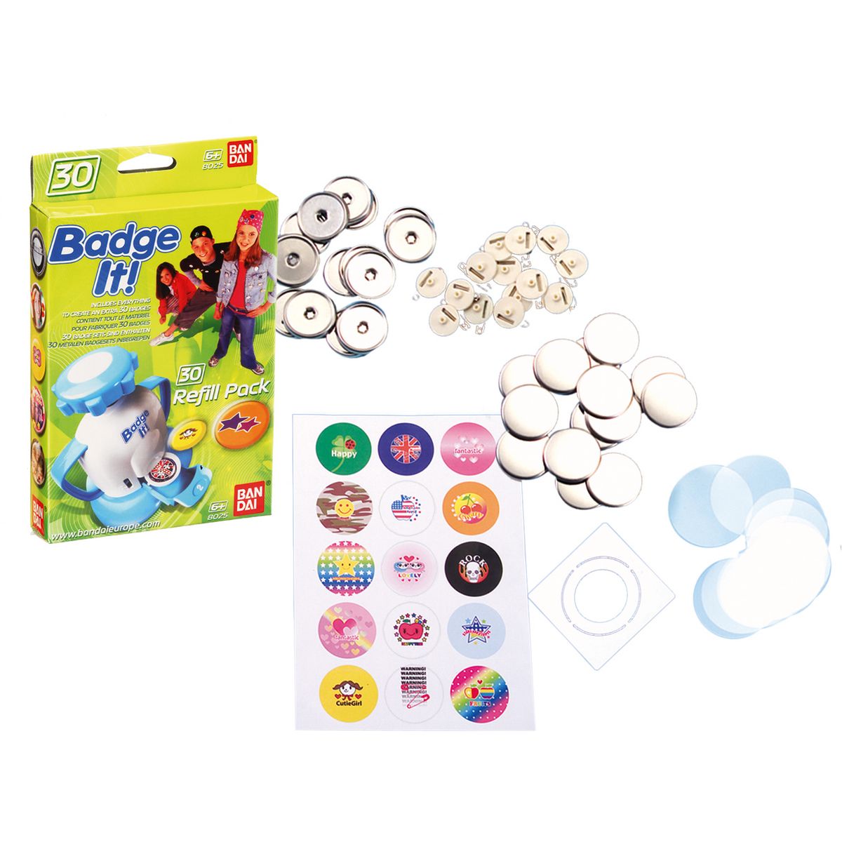 BANDAI Recharge Badge It 