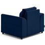 Voir la diapositive 3 : LISA DESIGN Camelia - fauteuil avec poche en velours