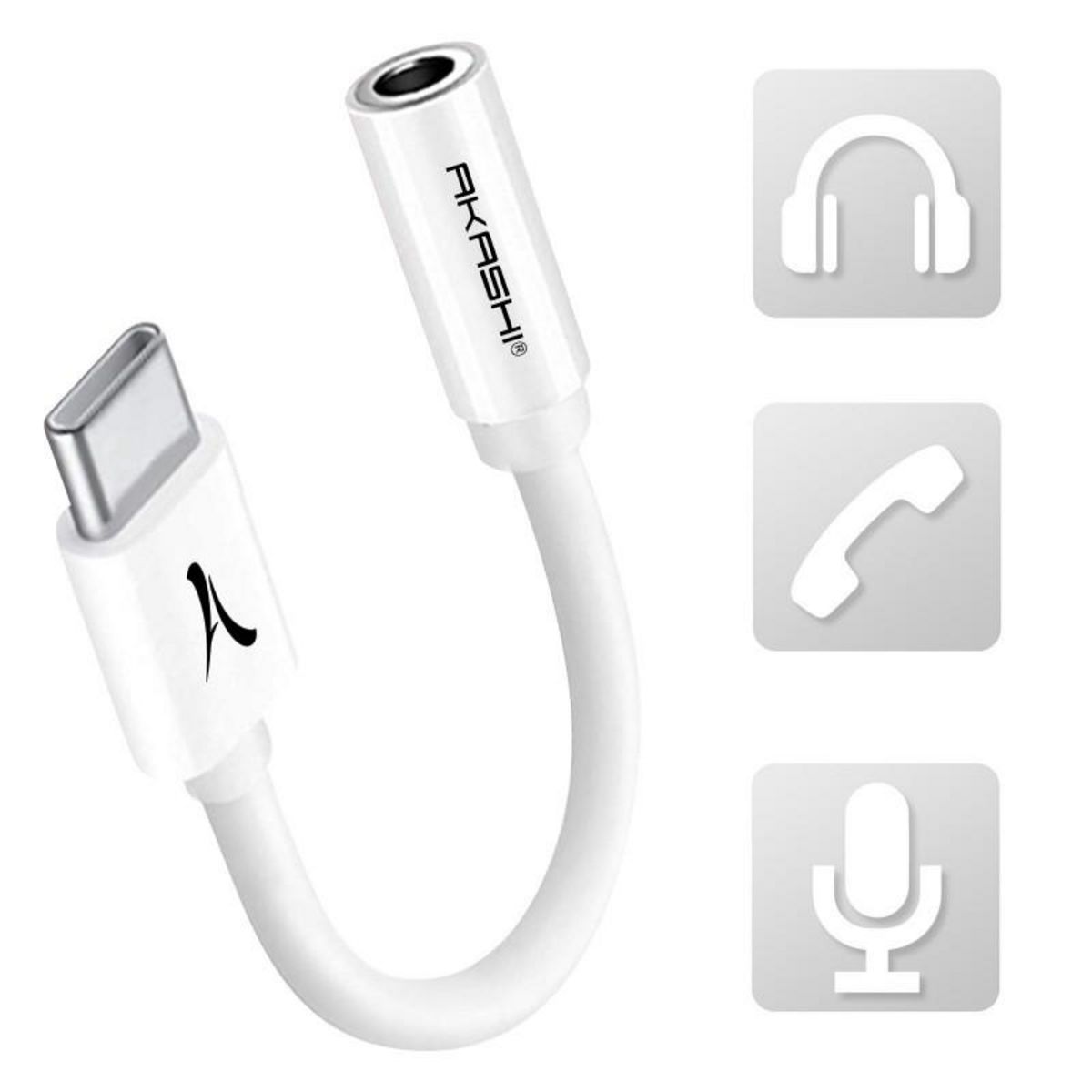 Akashi Adaptateur audio AKASHI ALTAUDIOUSBC