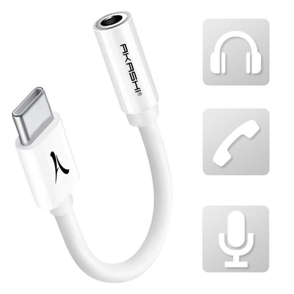 Akashi Adaptateur audio AKASHI ALTAUDIOUSBC