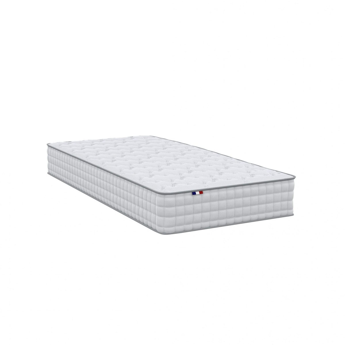 IDLITERIE Ensemble matelas ressorts ensachés, SPECTRE + Sommier tapissier