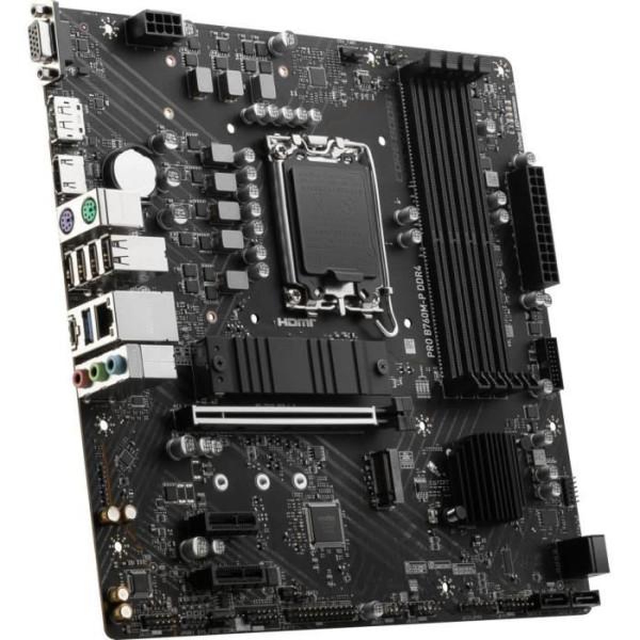 Voir la diapositive 4 : MSI Carte mere - MSI - PRO B760M-P DDR4
