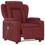 Voir la diapositive 3 : VIDAXL Fauteuil de massage inclinable electrique rouge bordeaux