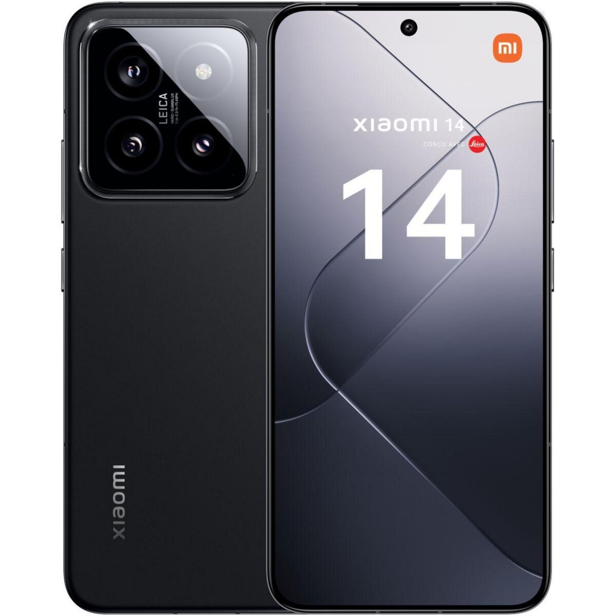 XIAOMI Smartphone 14 concu avec Leica Noir 512Go