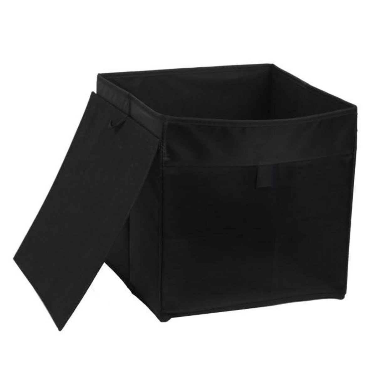 Paris Prix Panier à Linge Carré  Pop Up  30cm Noir