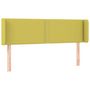 Voir la diapositive 2 : VIDAXL Tete de lit avec oreilles Vert 147x16x78/88 cm Tissu