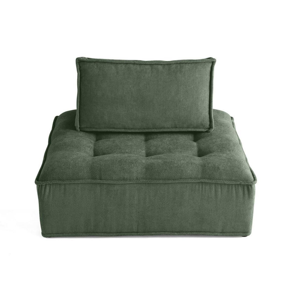 LISA DESIGN Marisol - module d'assise - velours texturé