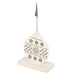 Paris Prix Clip Porte Nom de Noël  Nordic Boule  Naturel