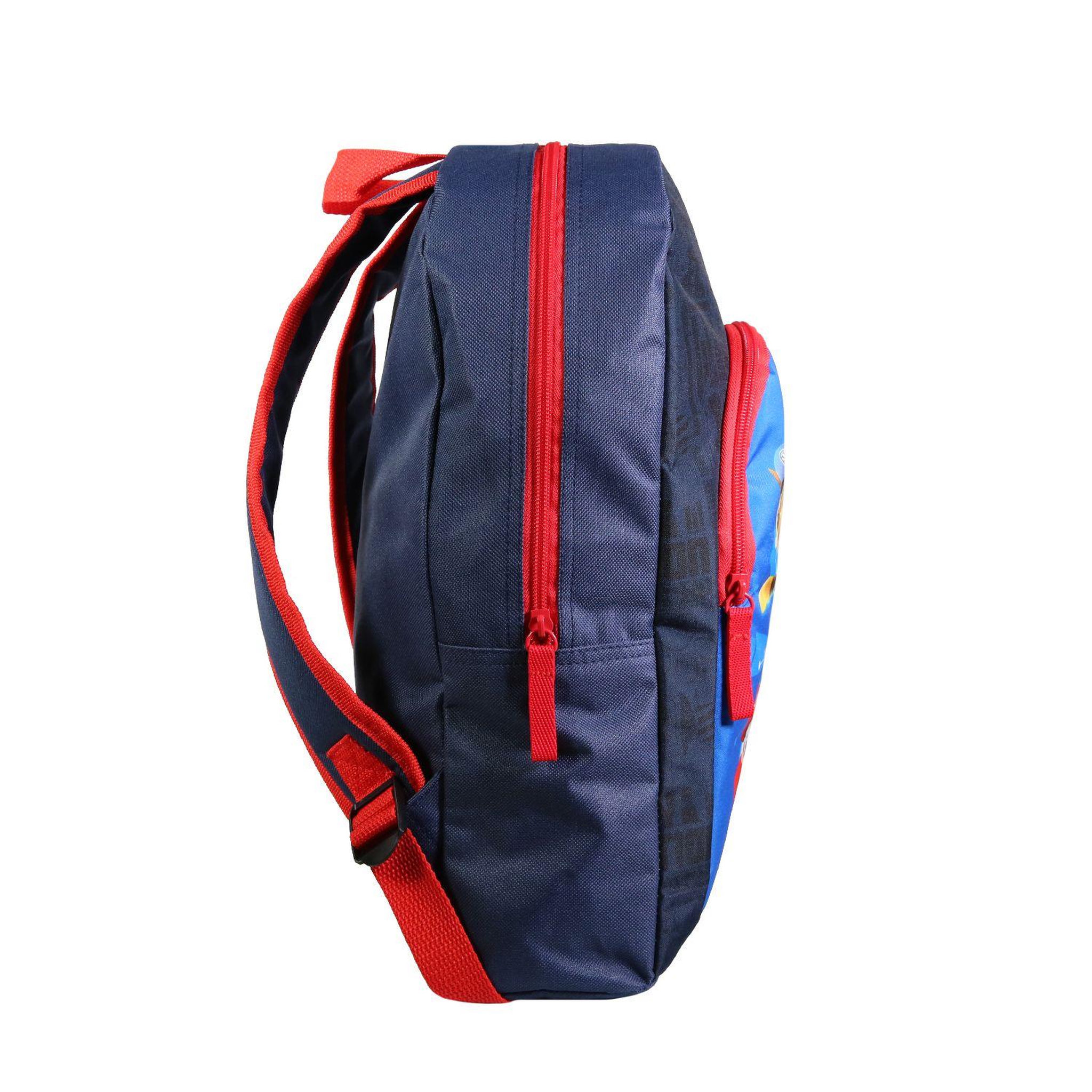 Voir la diapositive 3 : Bagtrotter BAGTROTTER Sac à dos 37 cm avec poche Pat'Patrouille Bleu
