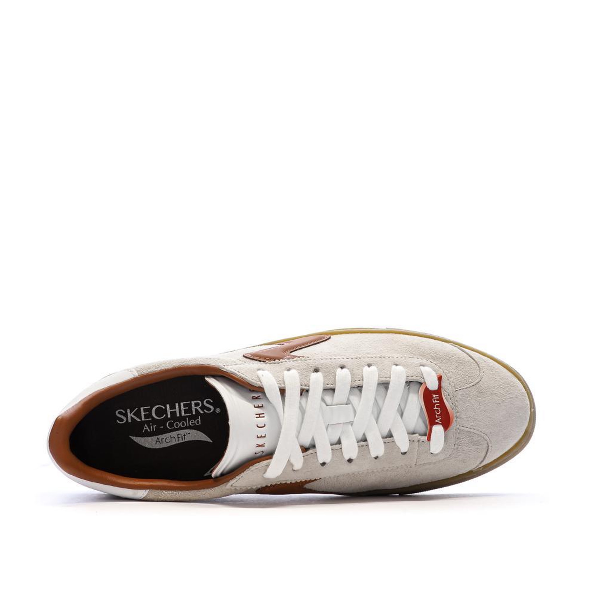 Voir la diapositive 4 : SKECHERS Baskets Beiges Homme Skechers Arch Fit Legend