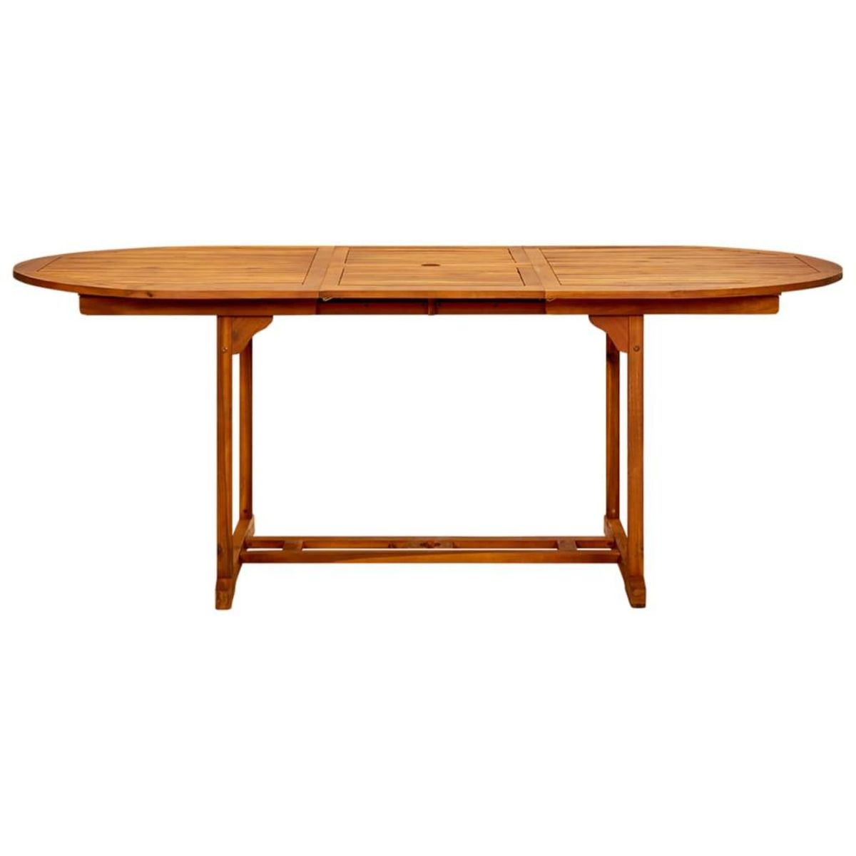 VIDAXL Table de jardin 200x100x75 cm Bois d'acacia massif
