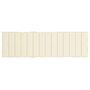 Voir la diapositive 5 : VIDAXL Coussin de chaise longue creme 200x70x3 cm tissu oxford