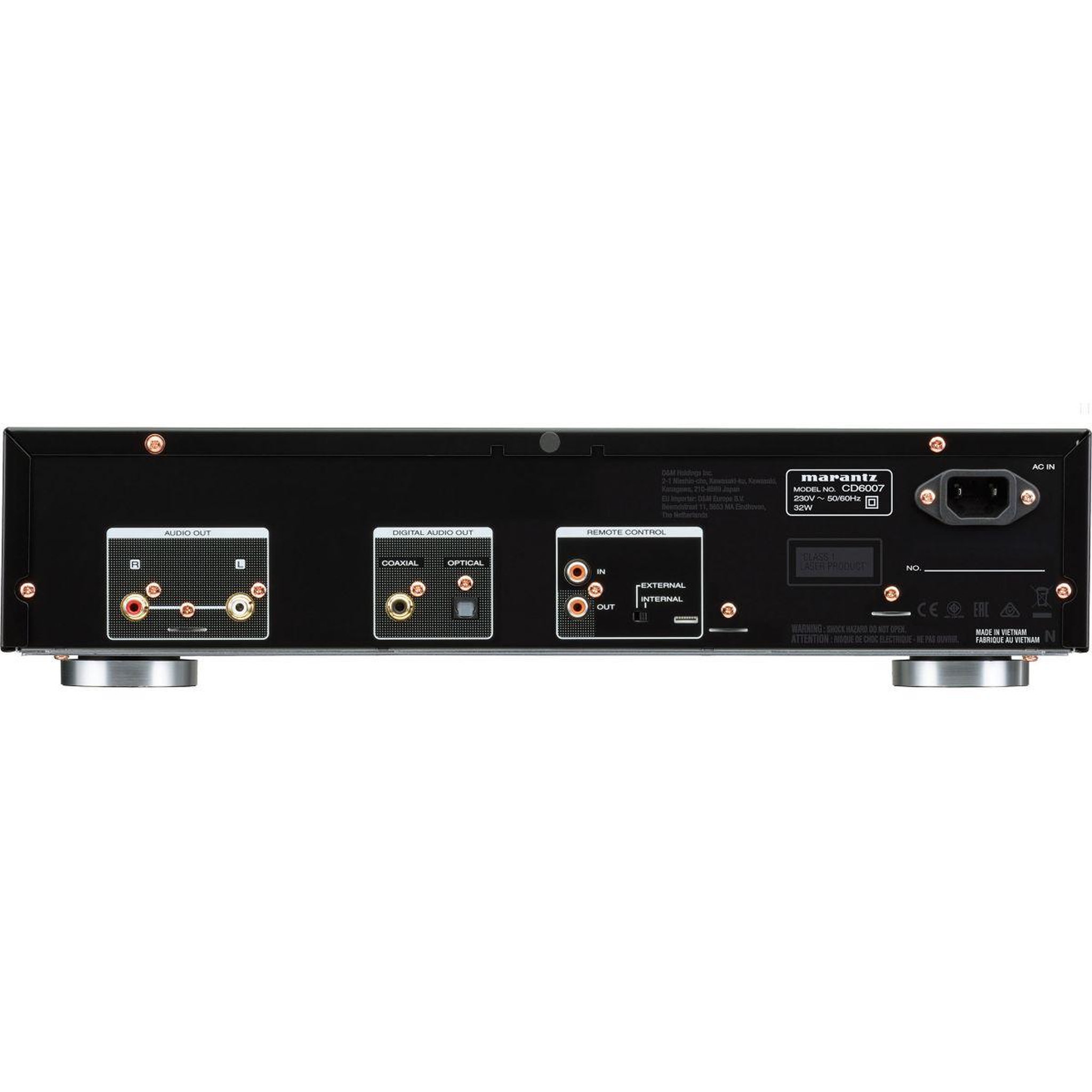 Voir la diapositive 3 : Marantz Platine CD CD6007 Noir