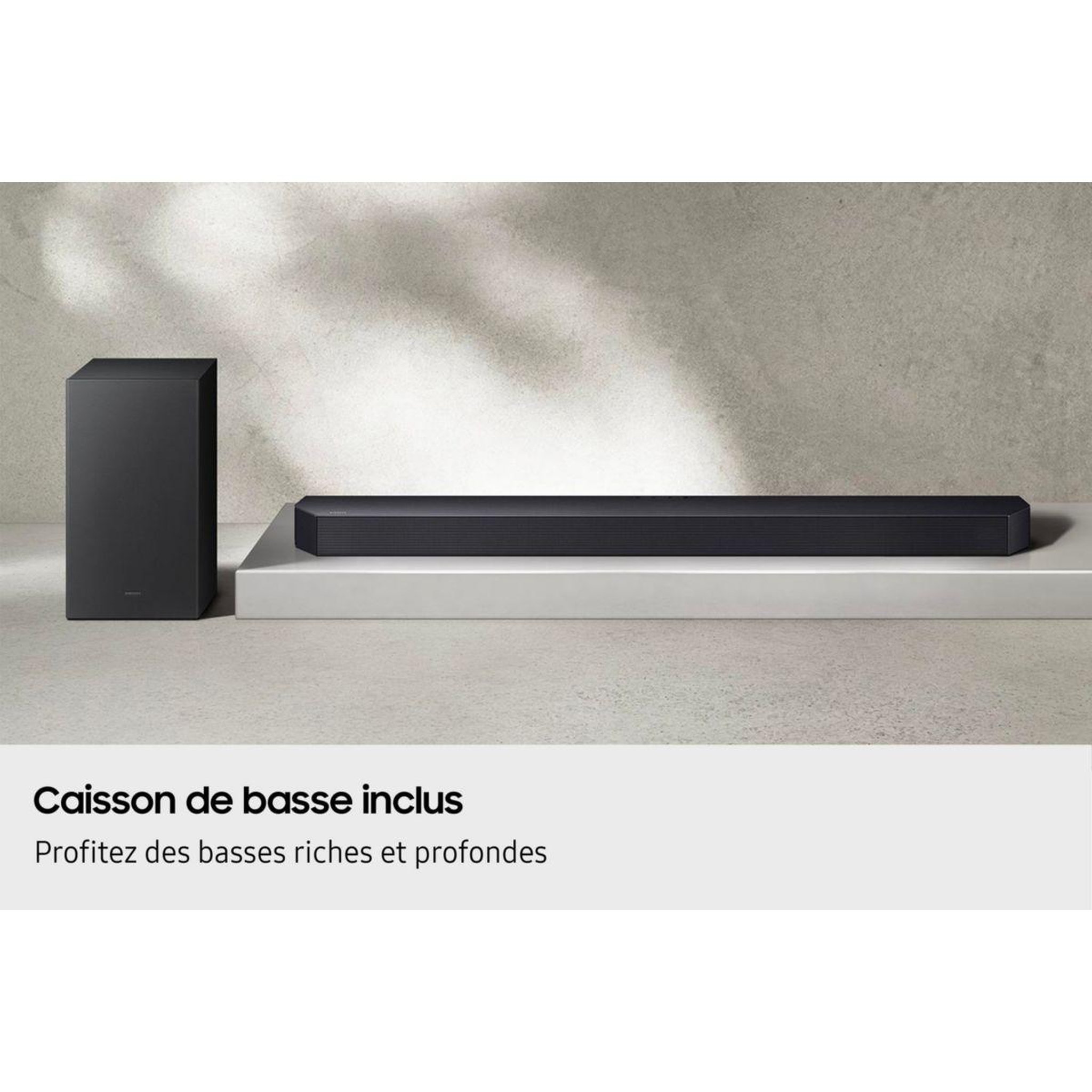 Voir la diapositive 4 : Samsung Barre de son hw-q610f