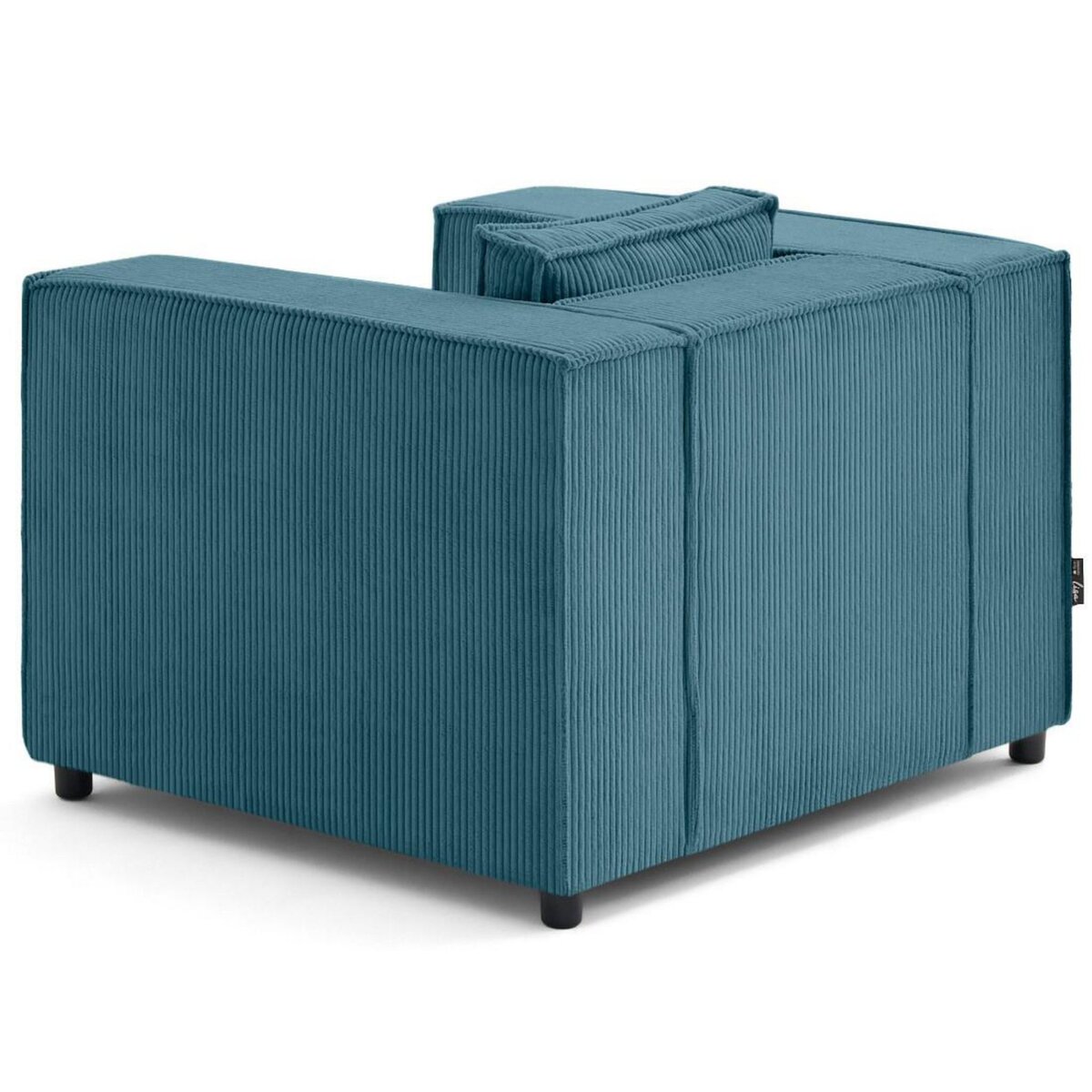 LISA DESIGN Stella - fauteuil en velours côtelé